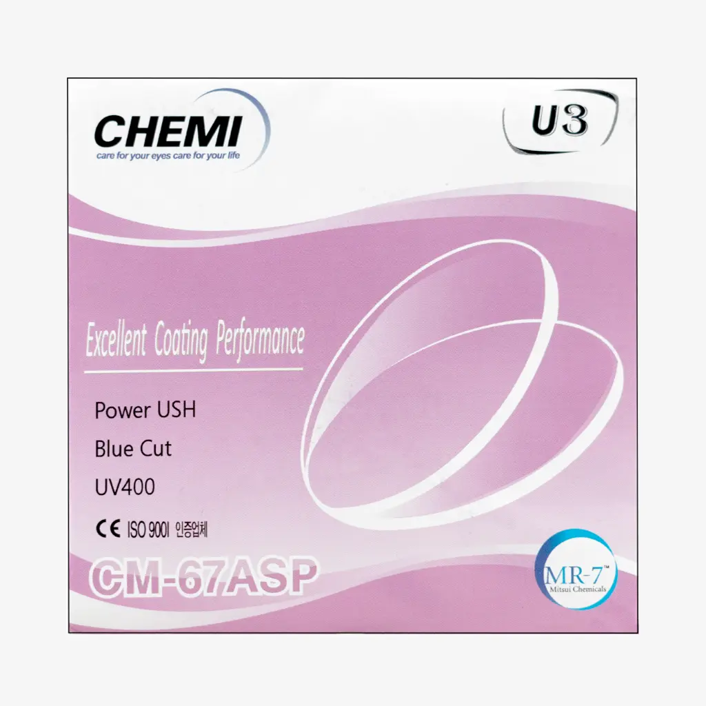 Tròng Kính CHEMI 1.60 Đổi Màu Grey – Mỏng, Chuyển Màu Xám & Chống UV Cao Cấp